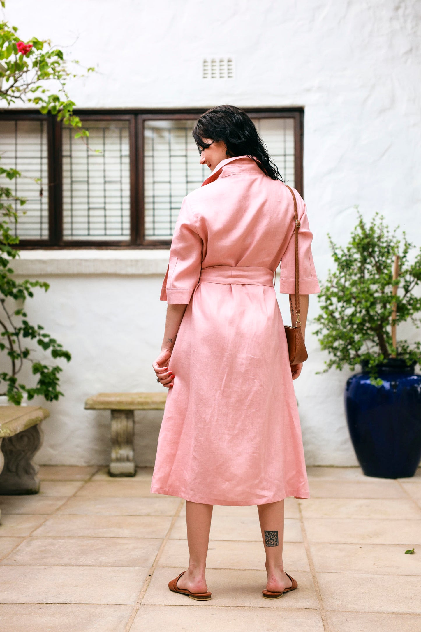 Spring Shirt-Waister- Rose Pink