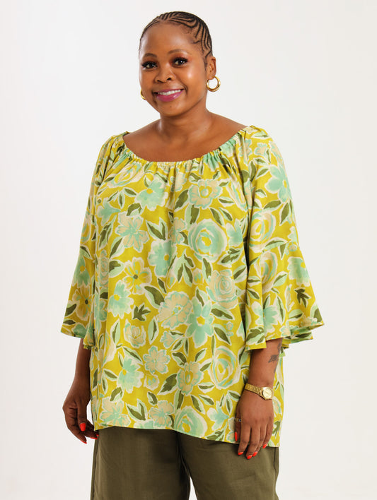 Oleander Shirt- Floral