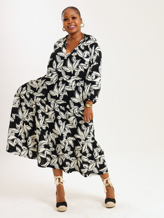 Poppy Dress- Botanic