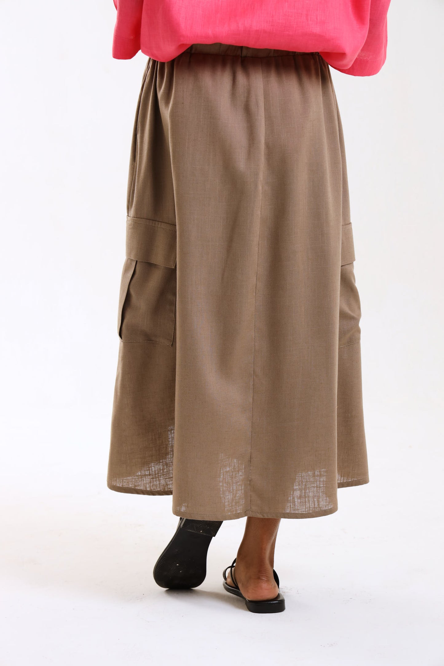 Cargo Skirt- Cafe