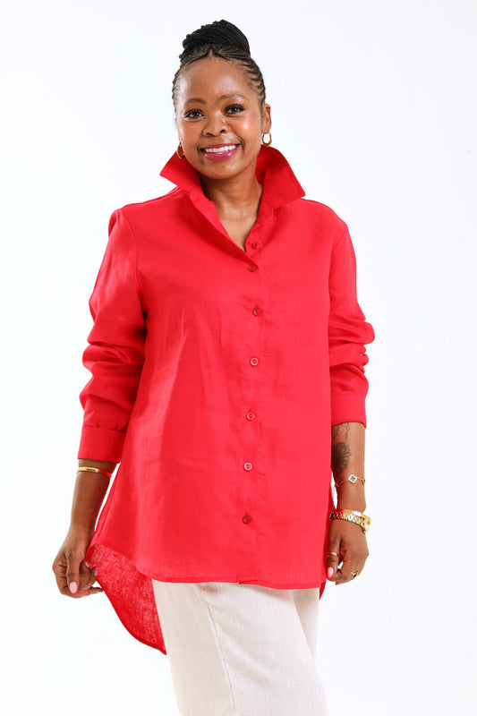 Classic Shirt- Red