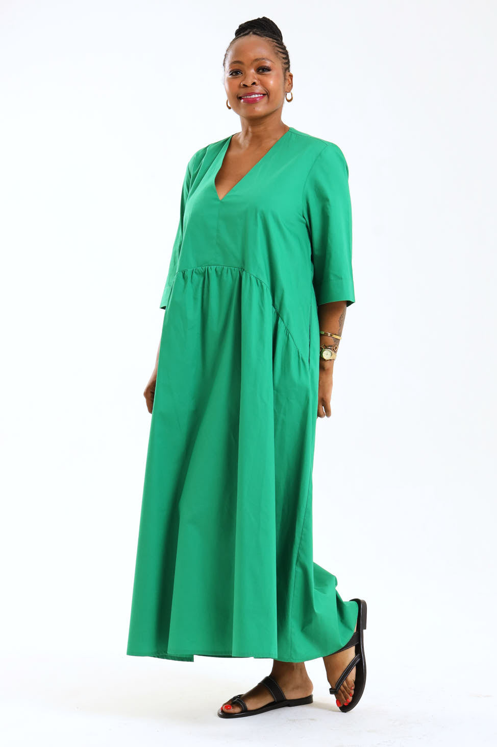 Lala Dress- Grass green