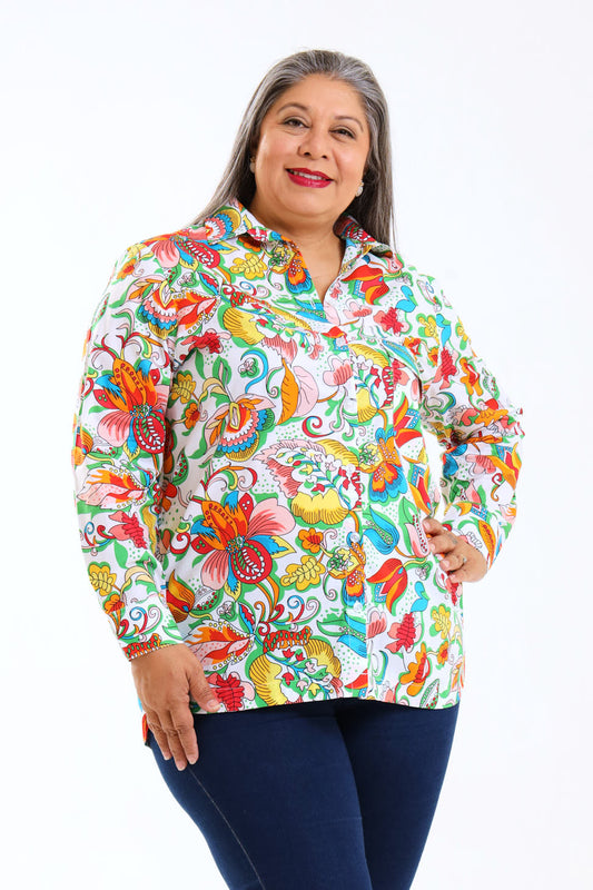 Syringa Shirt- Paisley