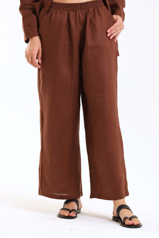 Classic Pants- Brown