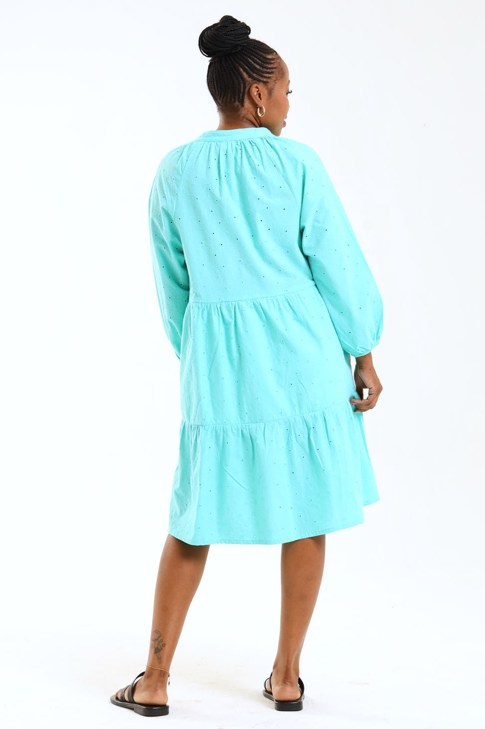 Poppy Dress (short) - Blue