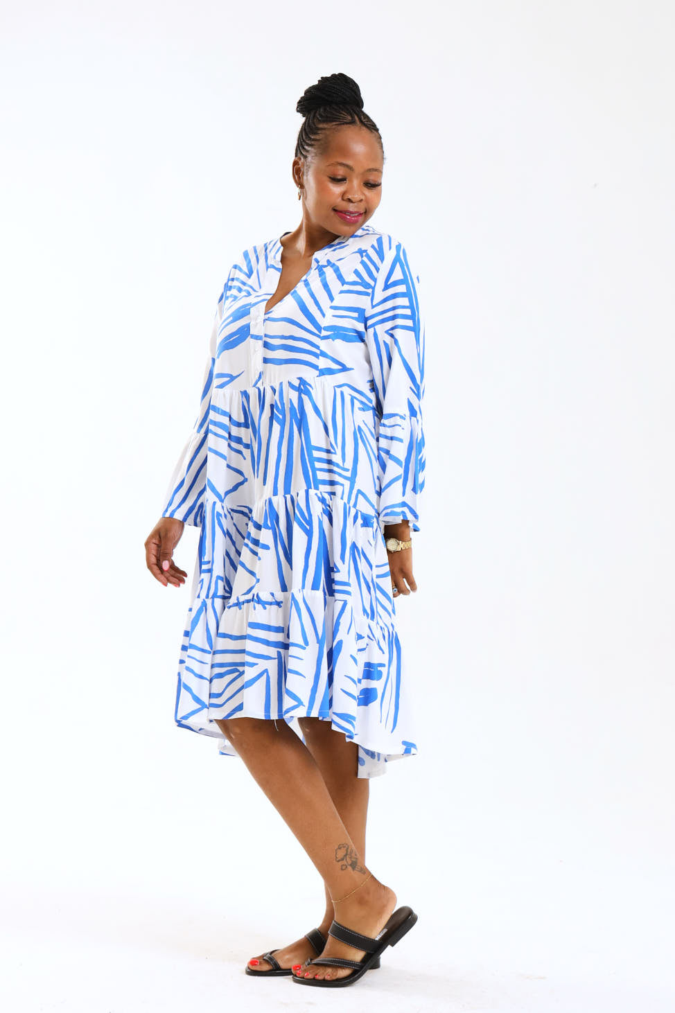 Dandelion Dress- Blue
