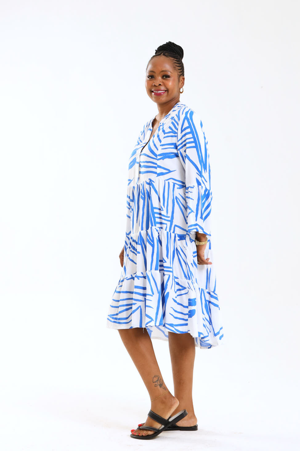Dandelion Dress- Blue