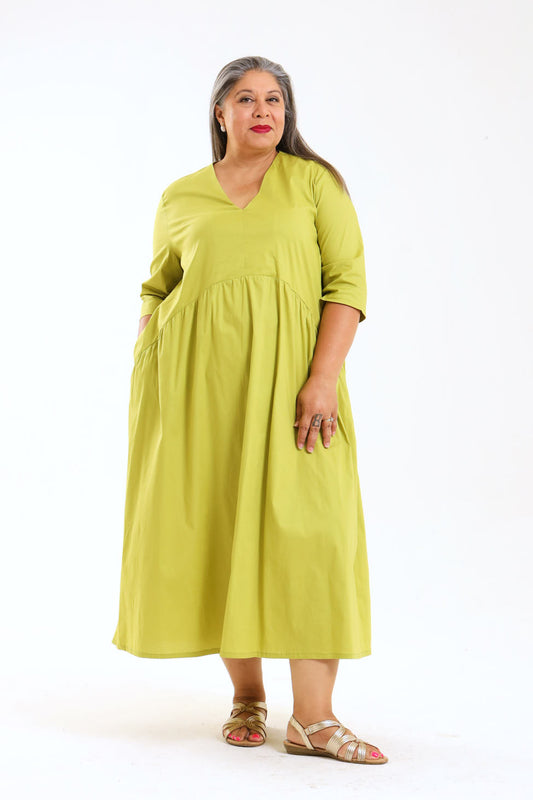 Lala Dress- Lime