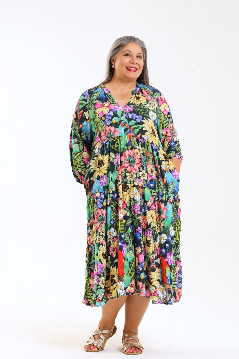Poppy Dress- Jungle