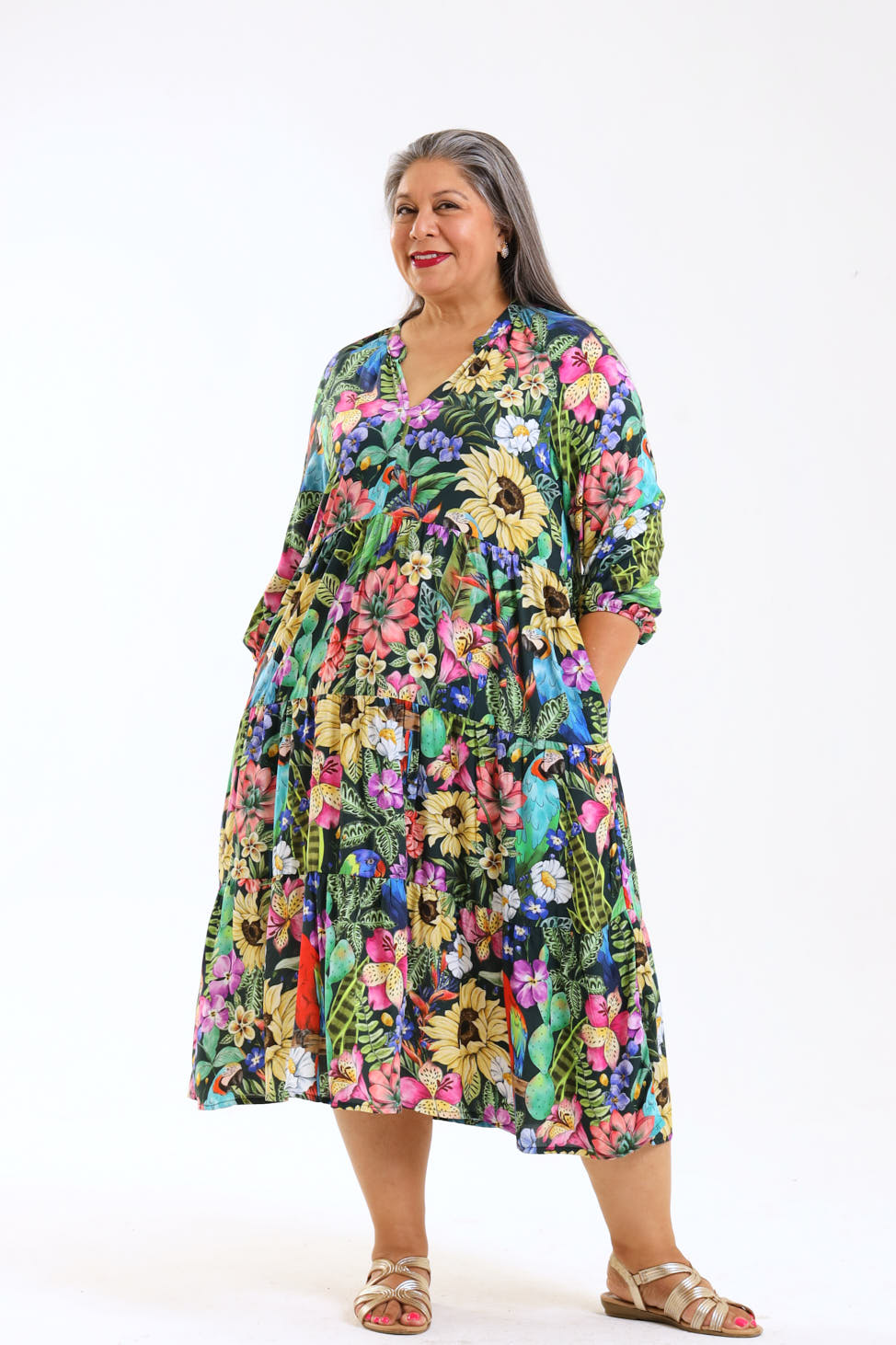 Poppy Dress- Jungle