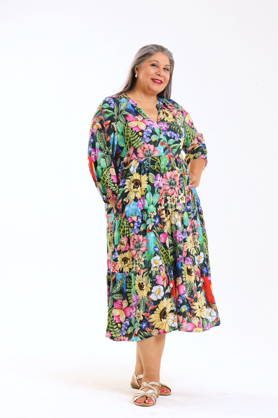 Poppy Dress- Jungle
