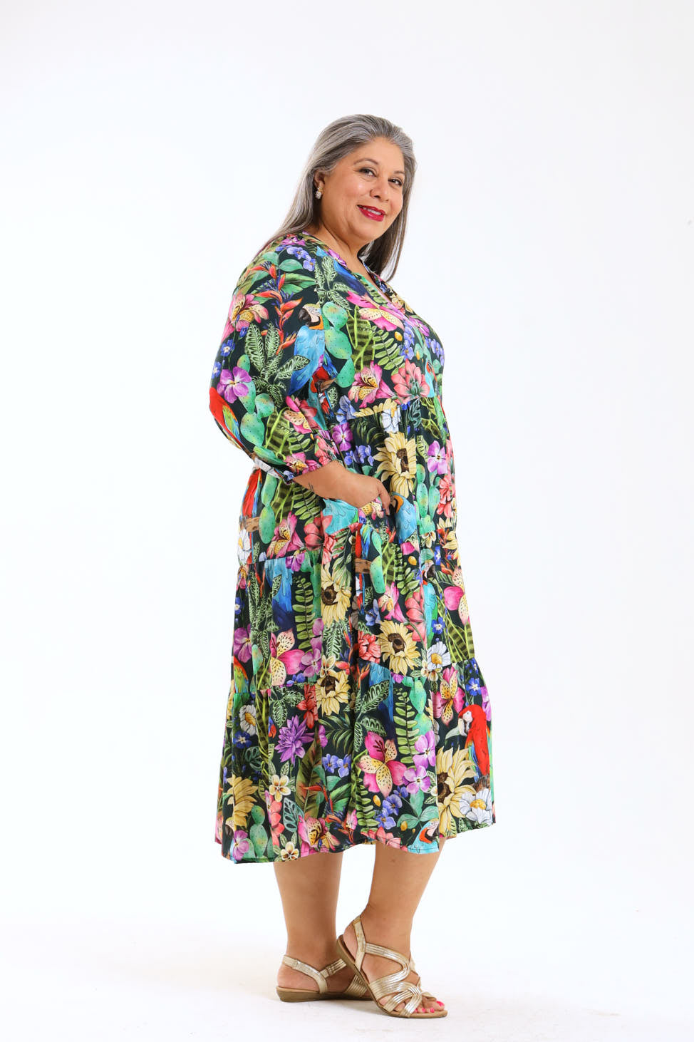 Poppy Dress- Jungle
