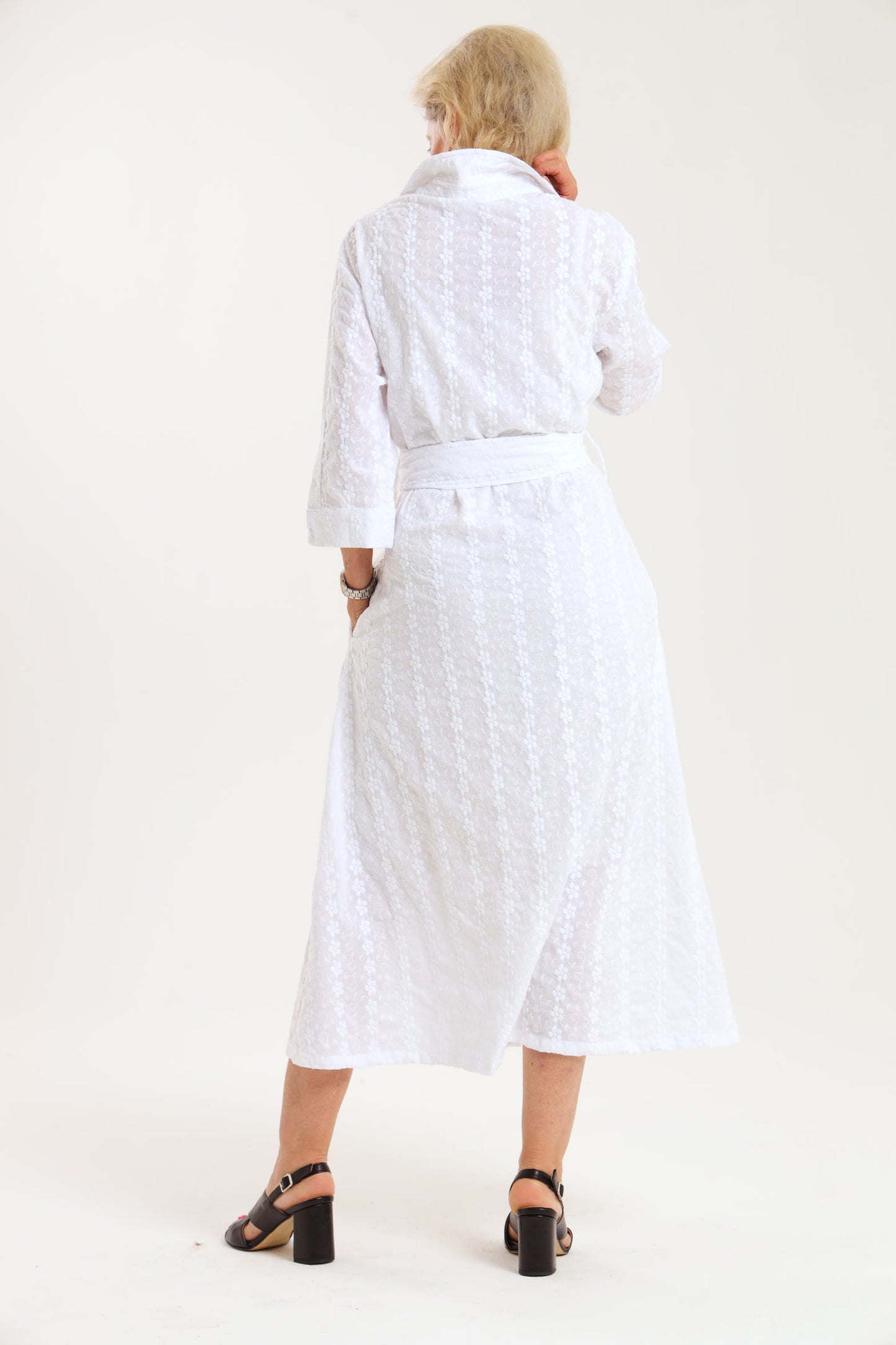 Spring Shirt-Waister- White