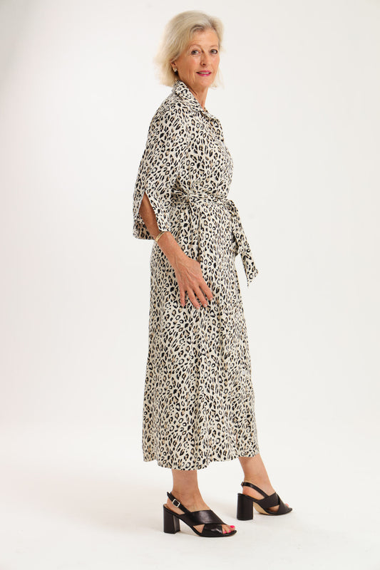 Spring Shirt-Waister- Cheetah