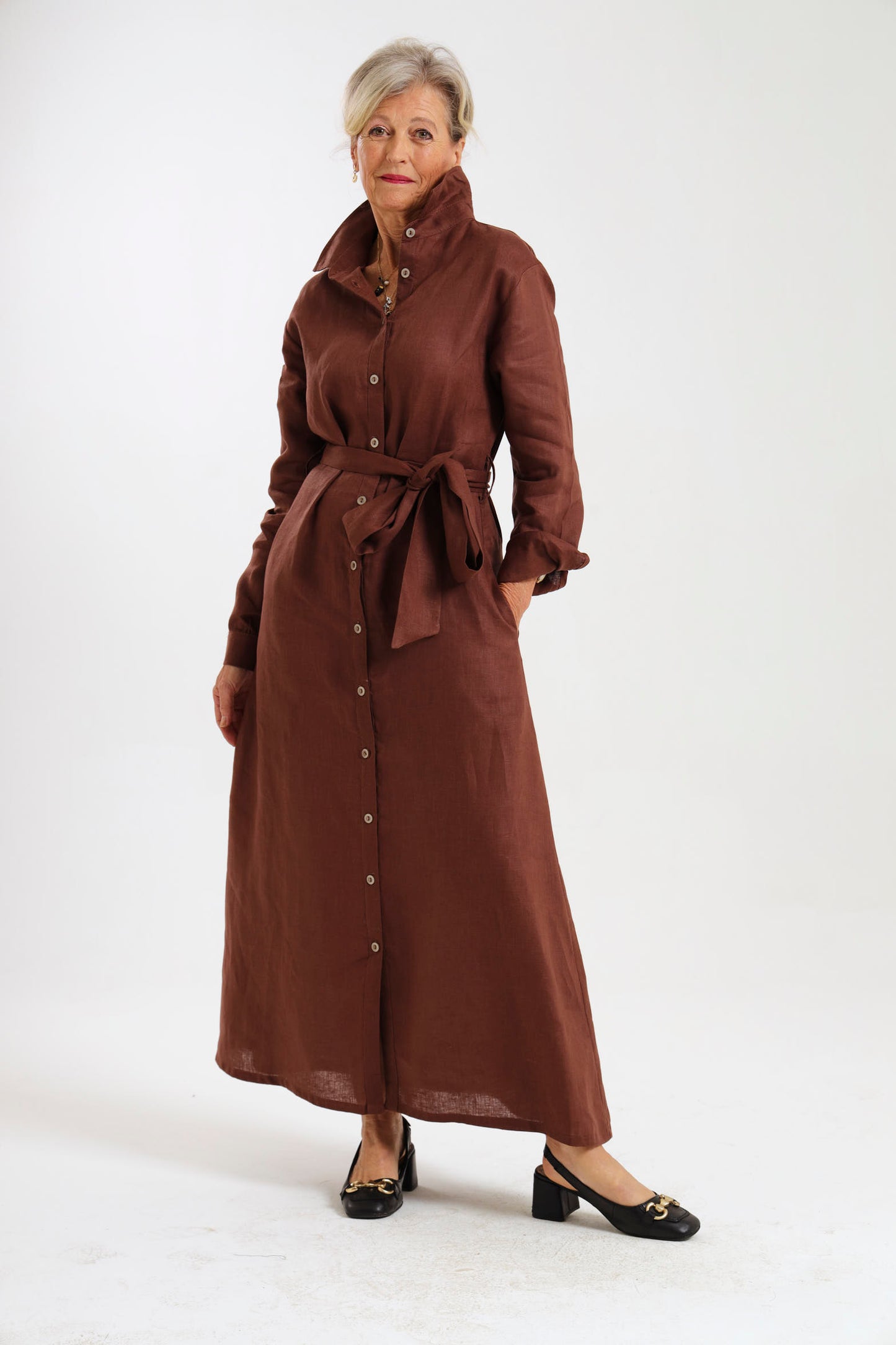 Winter Shirt-Waister: Choc