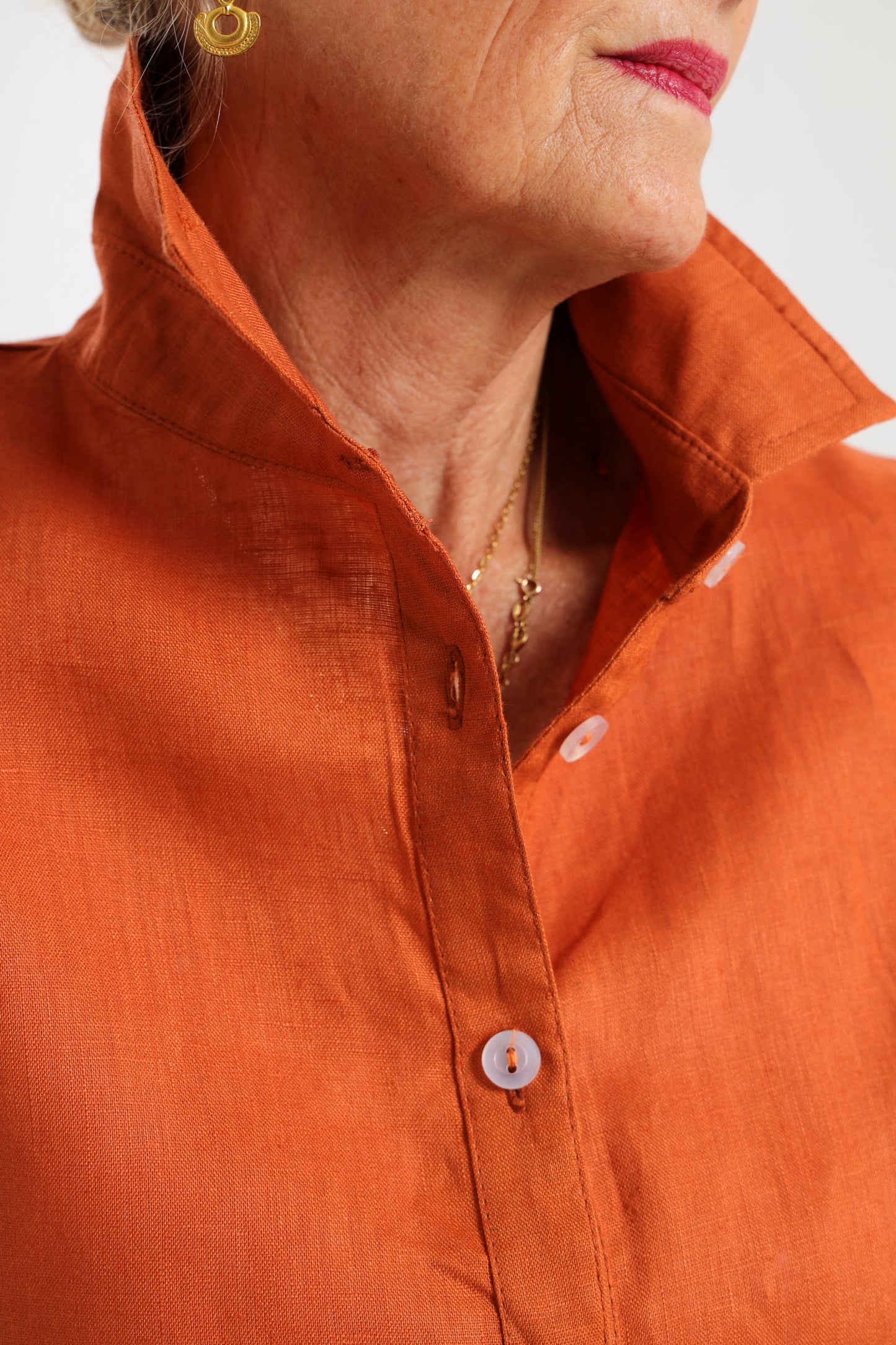 Winter Shirt-Waister: Rust
