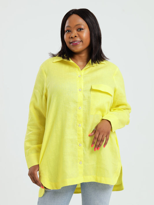 Syringa Shirt- Lemon