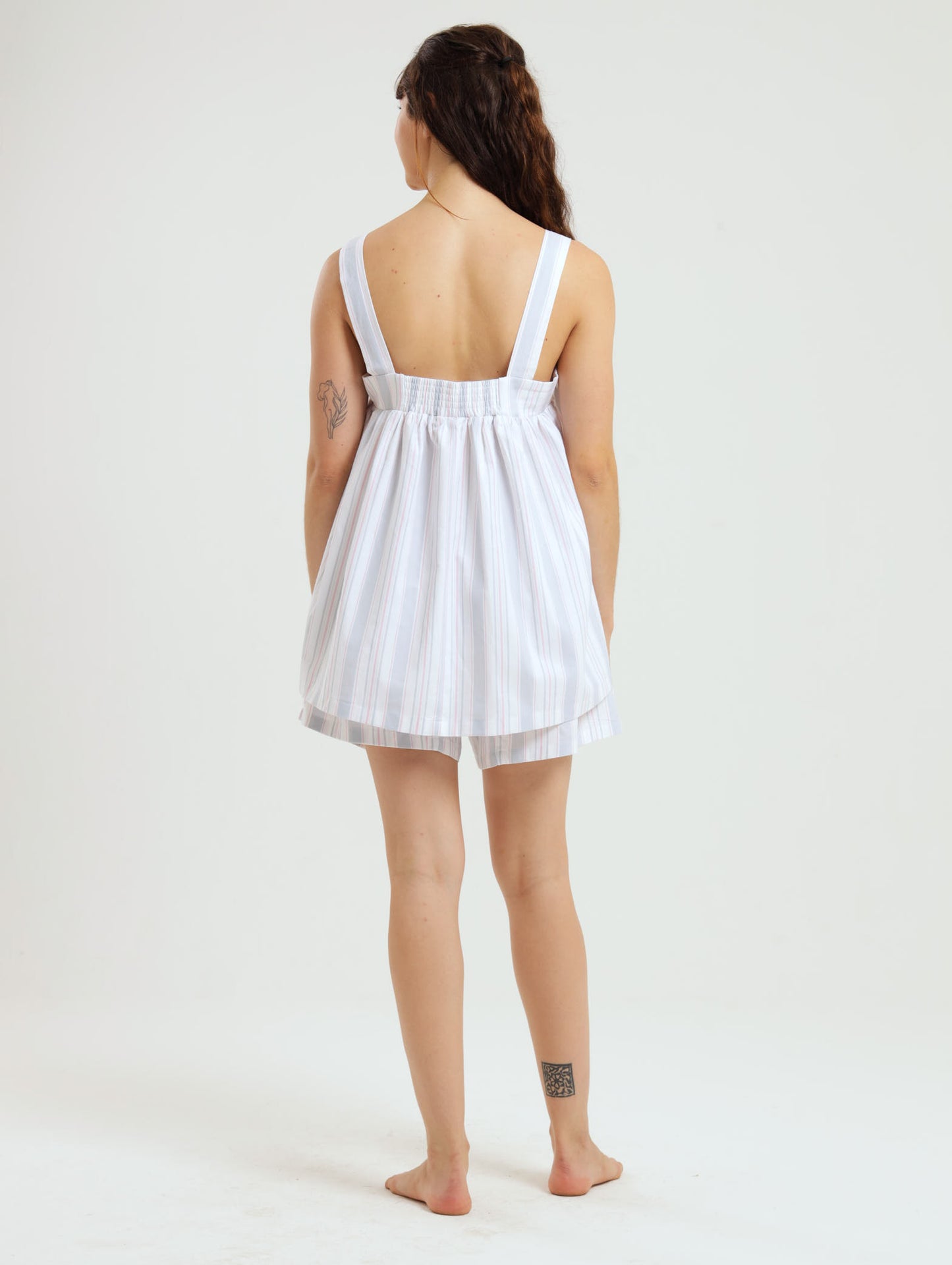 Palm PJs- Pink Stripe