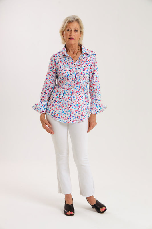 Hibiscus Shirt- Smudge