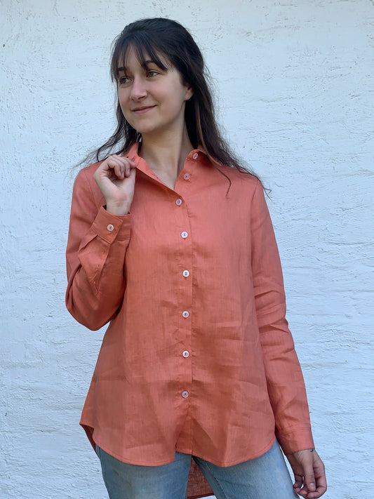 Classic Shirt- Terracotta