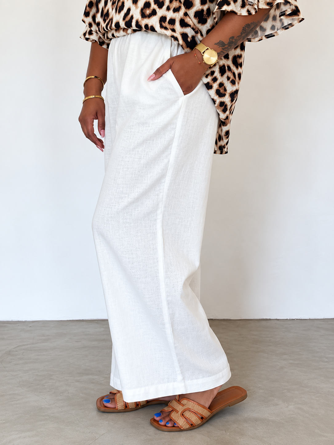 Classic Pants- Off White