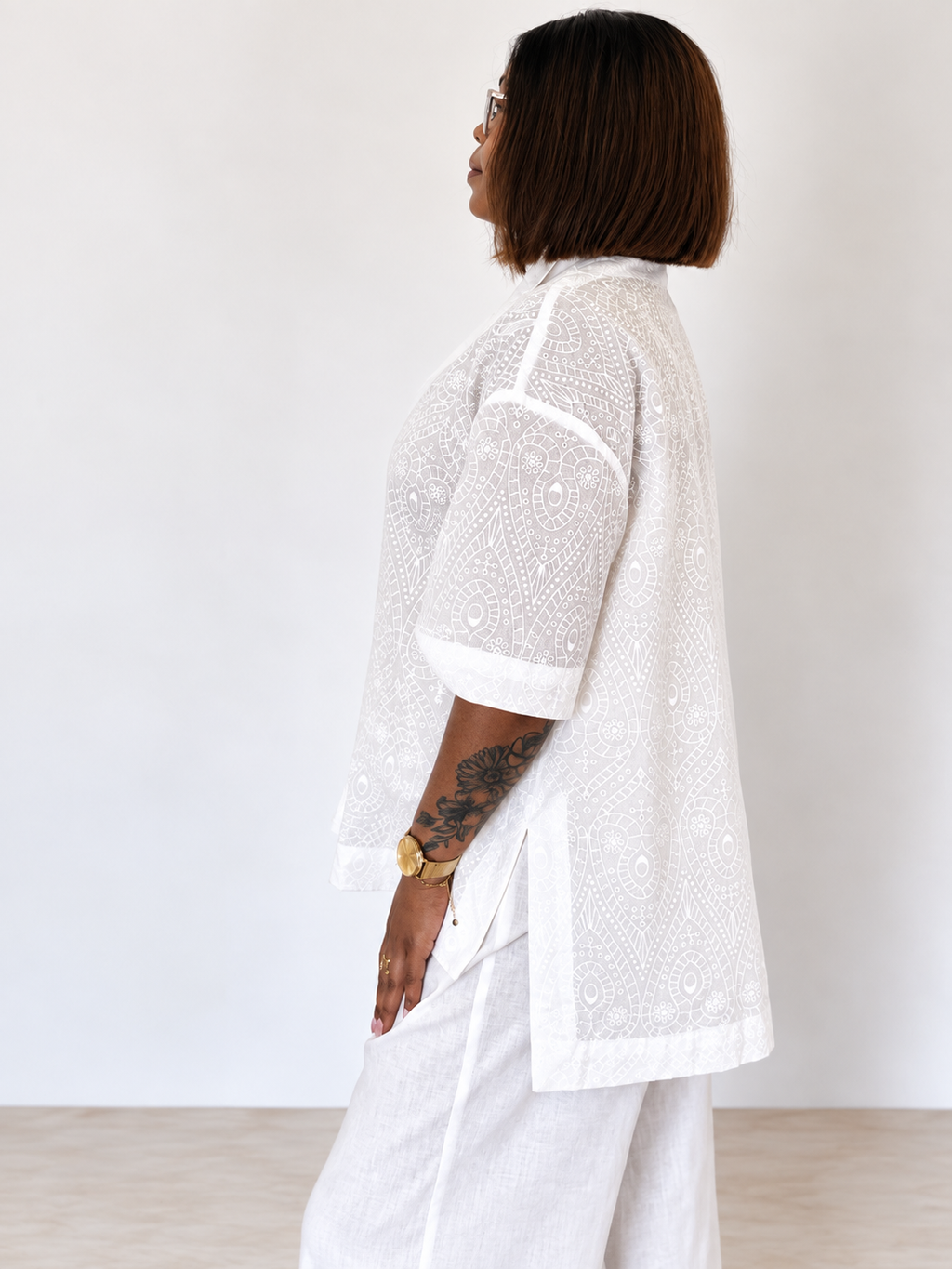 Classic Shirt (short)- Patterned