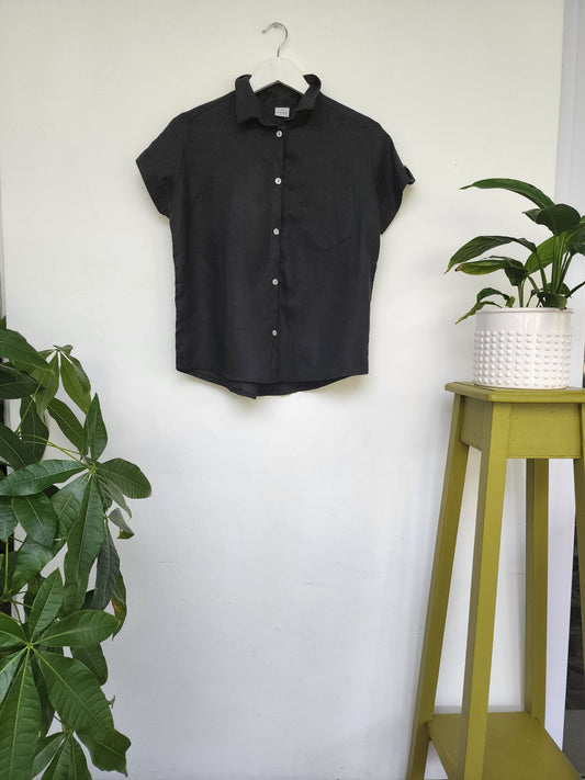 Classic Shirt (Short)- Black