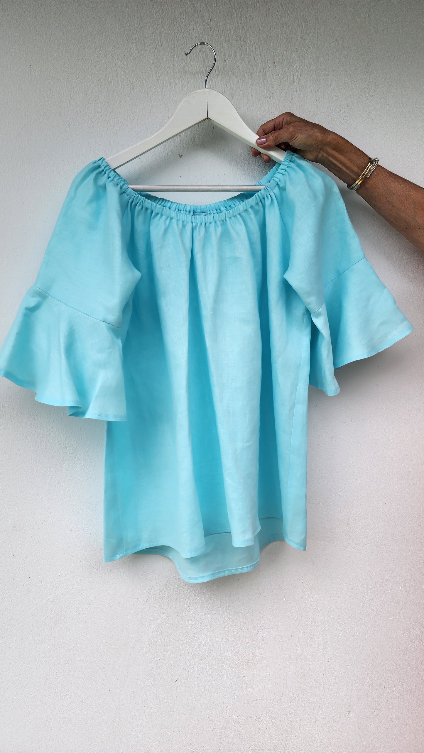 Oleander Shirt- Turquoise