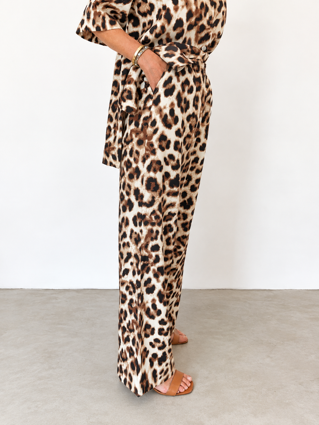 Classic Pants- Leopard