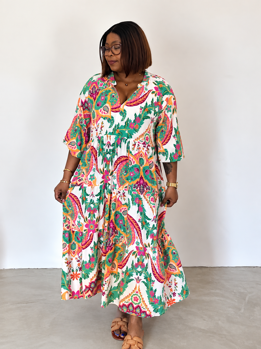 Poppy Dress- Paisley