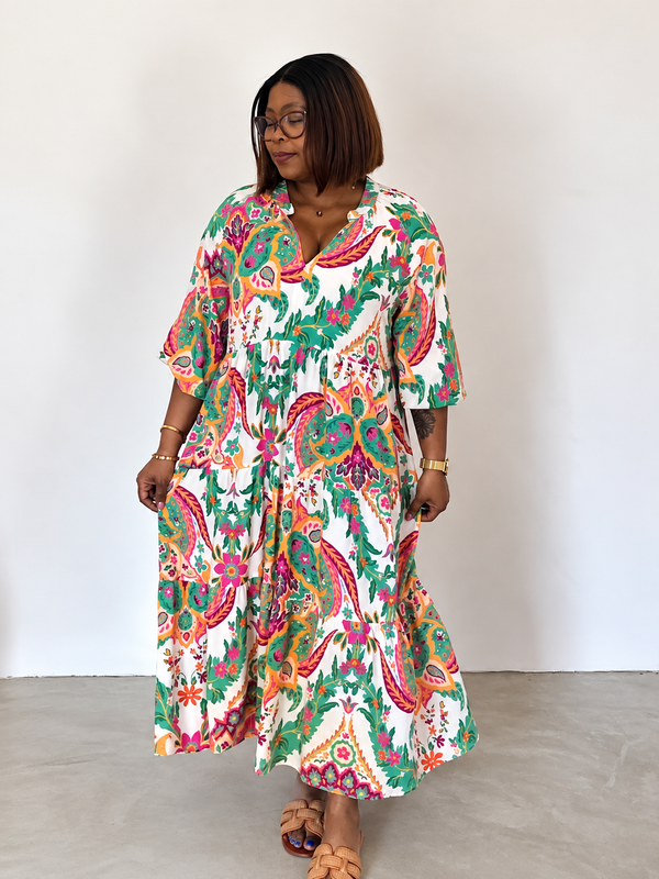 Poppy Dress- Paisley