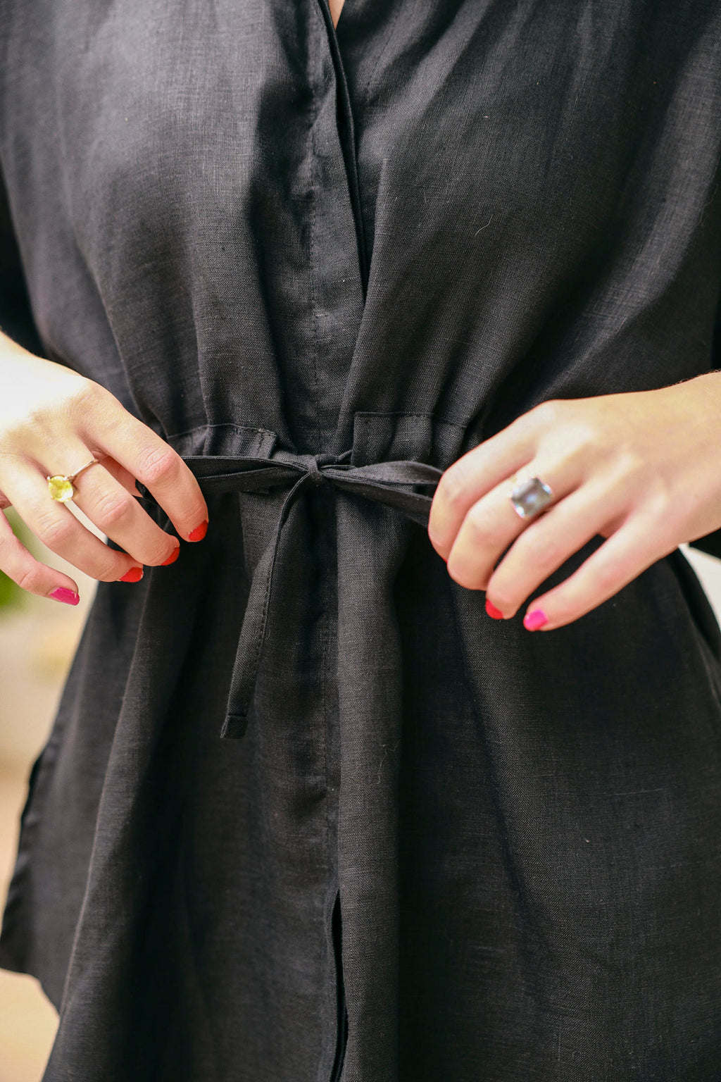 Thyme Top- Black