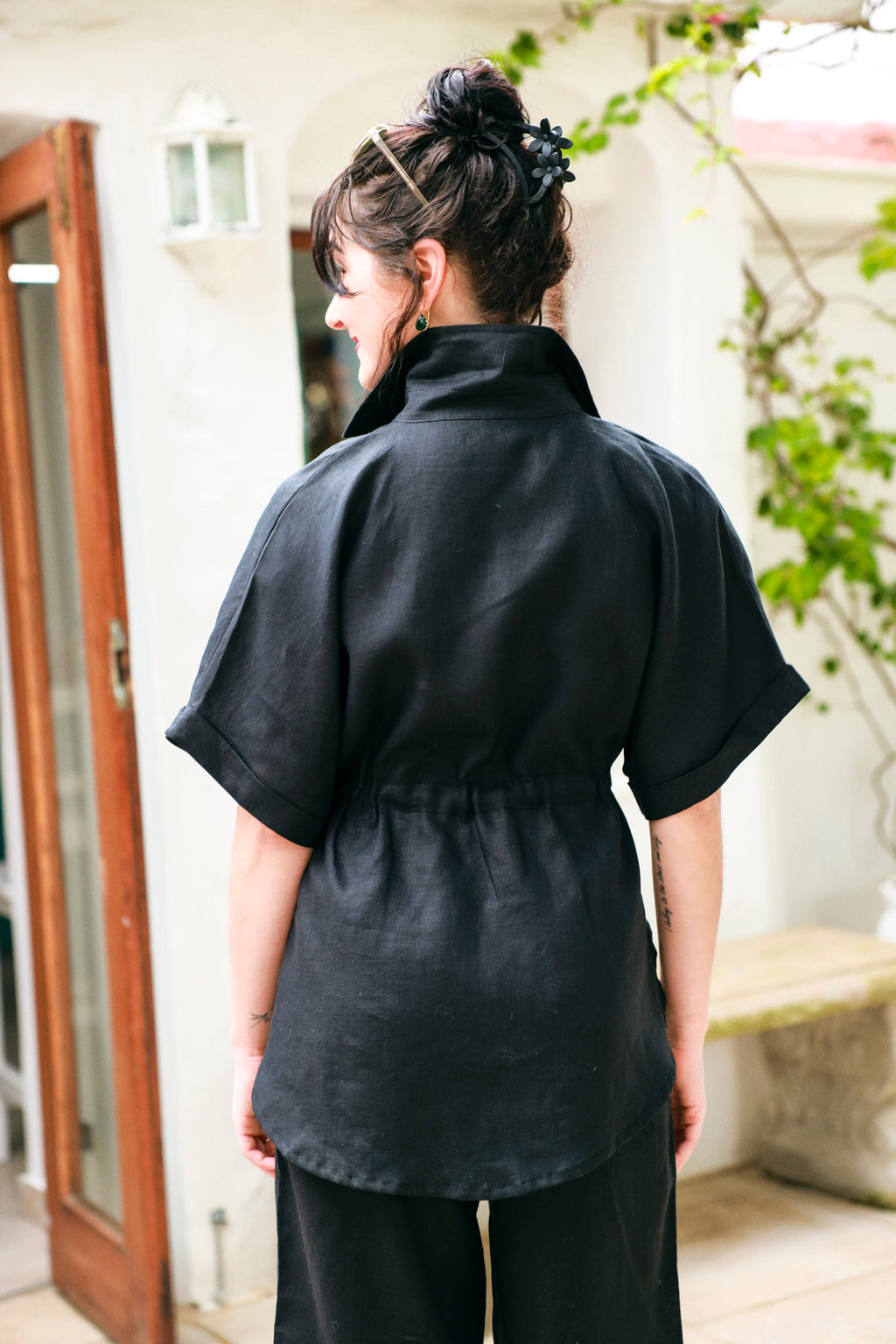 Thyme Top- Black