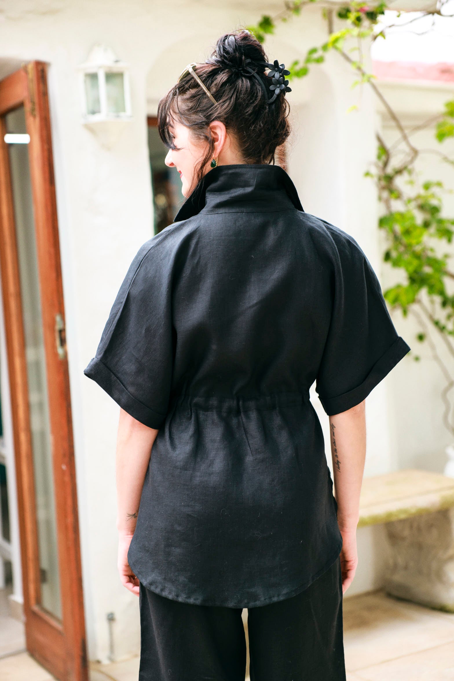 Thyme Top- Black