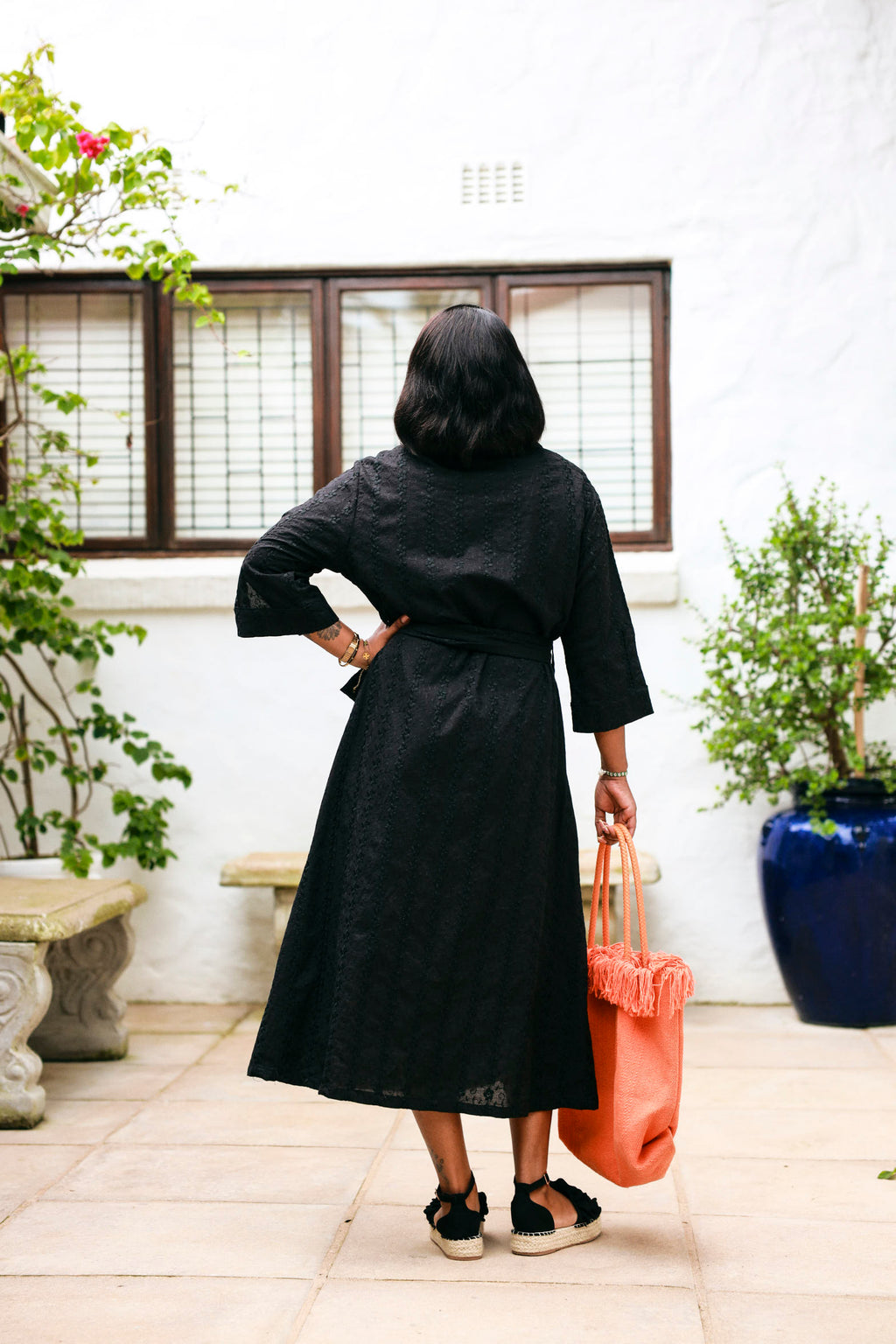 Spring Shirt-Waister- Black