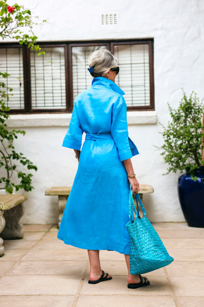 Spring Shirt-Waister- Blue