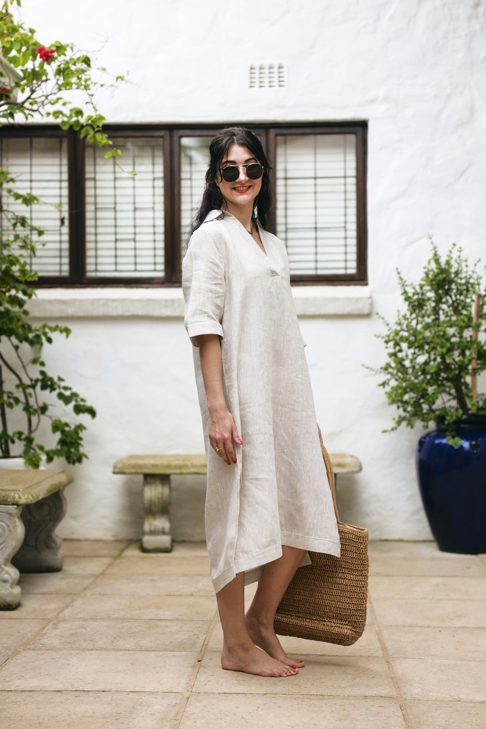 Kava Kaftan- Oatmeal