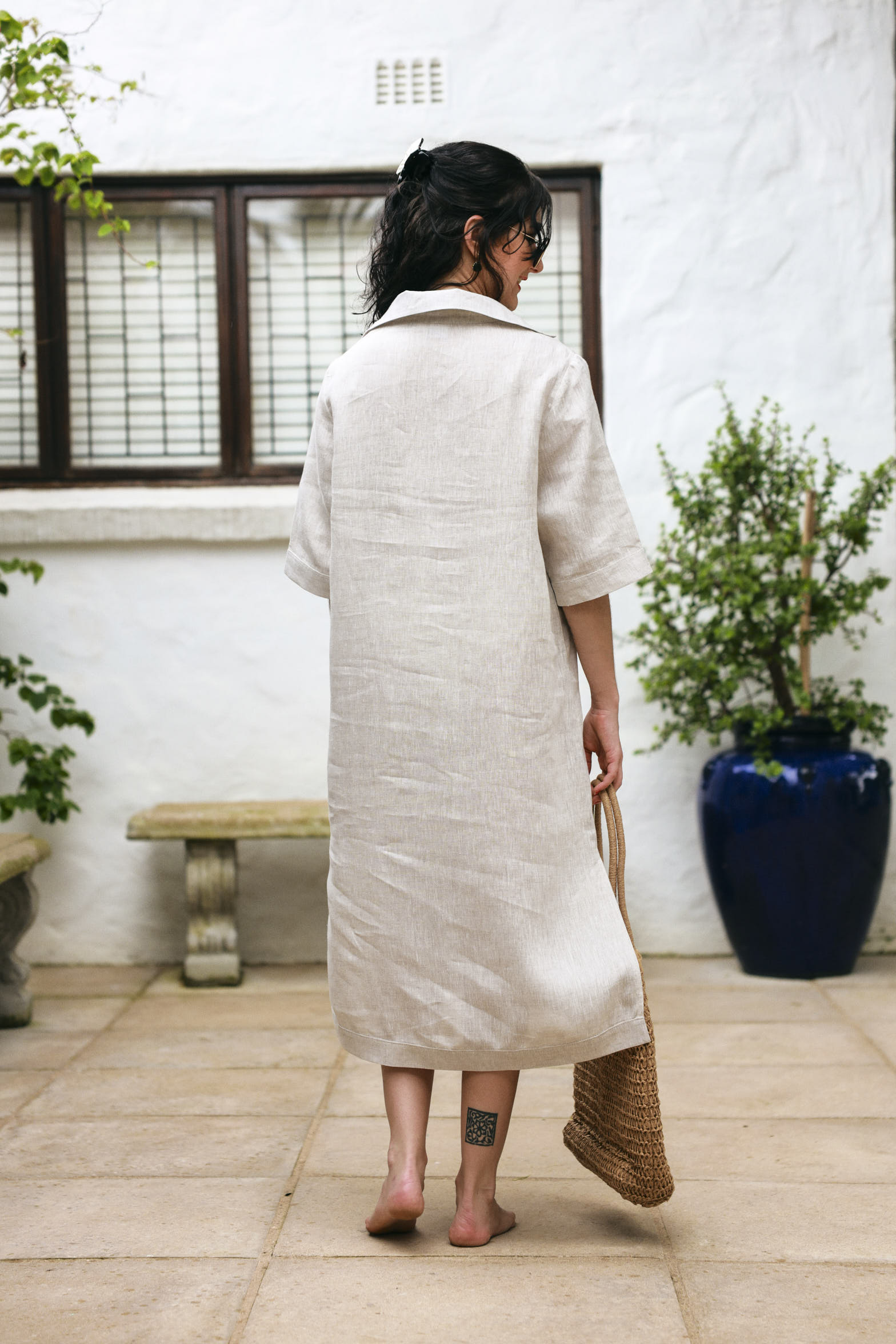 Kava Kaftan- Oatmeal