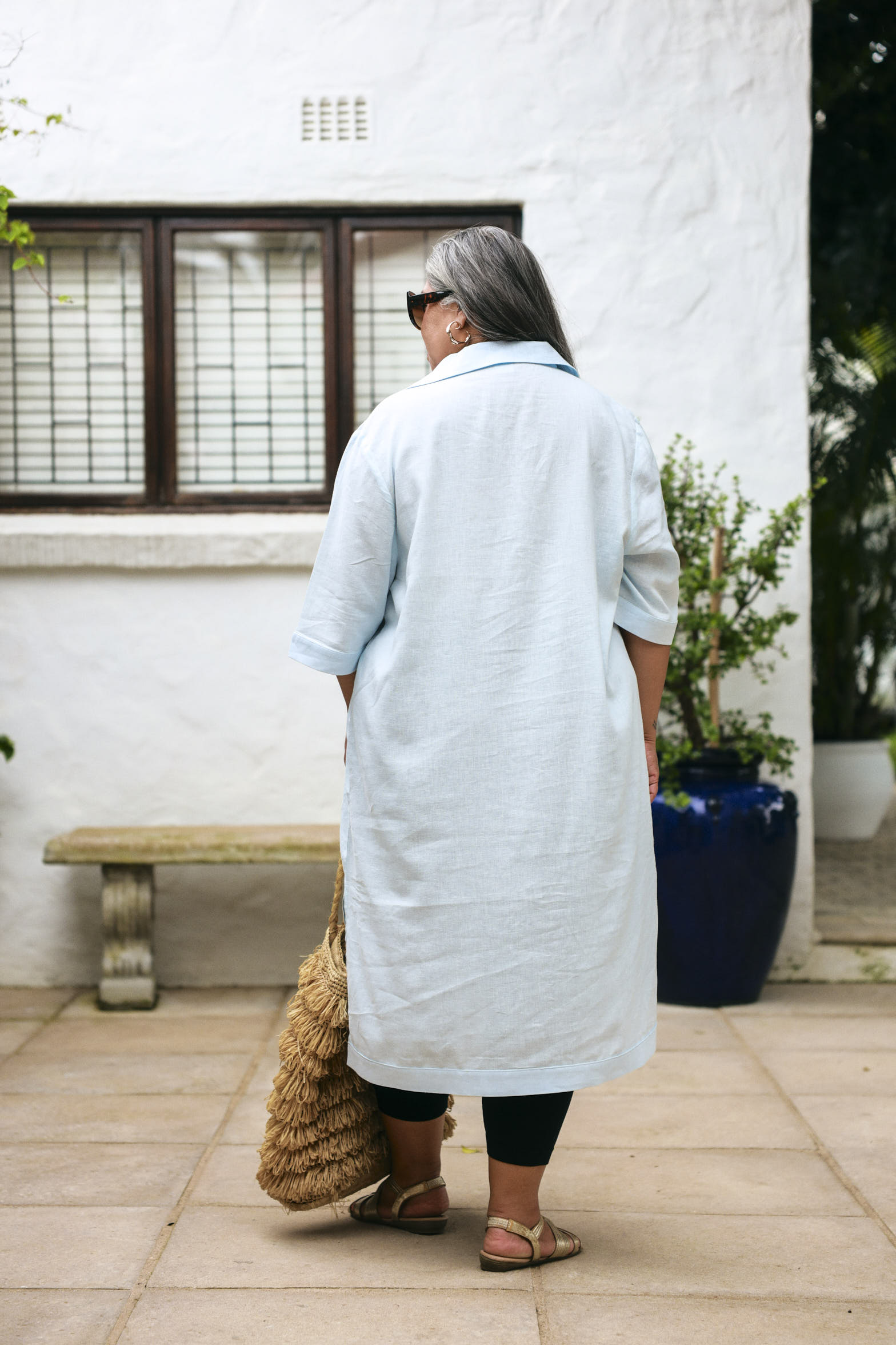 Kava Kaftan- Blue