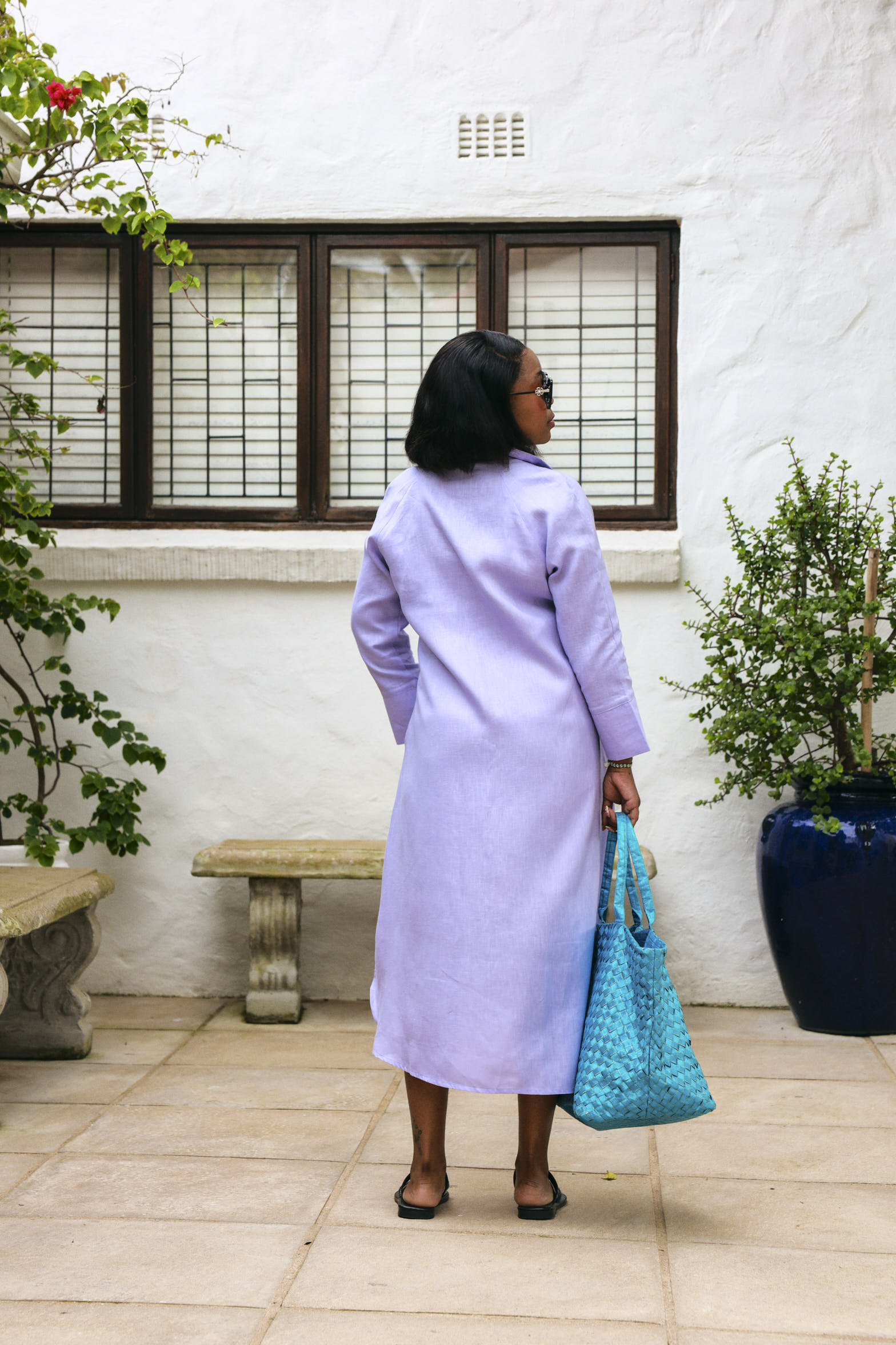 River Indigo Dress- Lilac