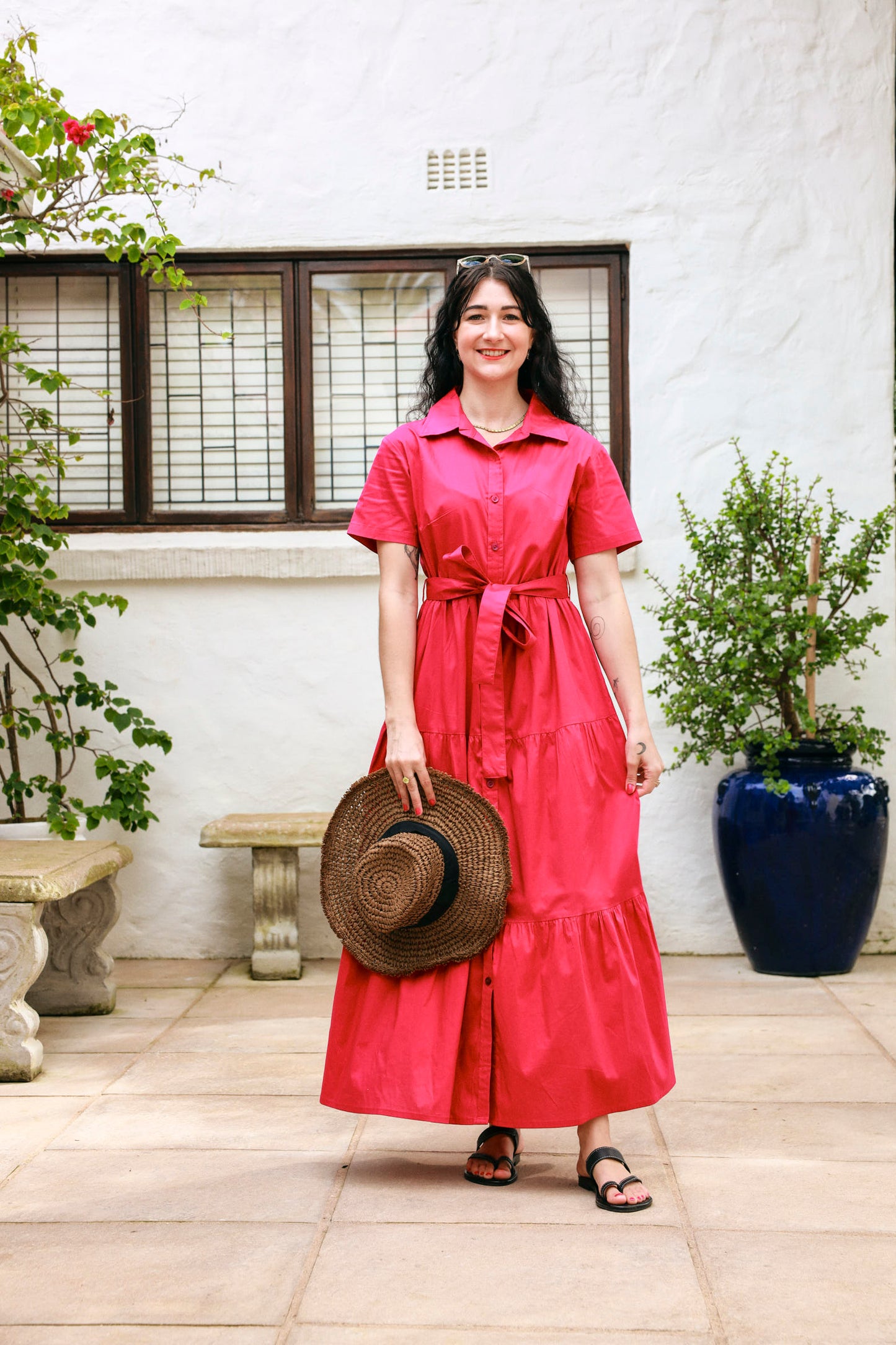 Camellia Dress- Pink