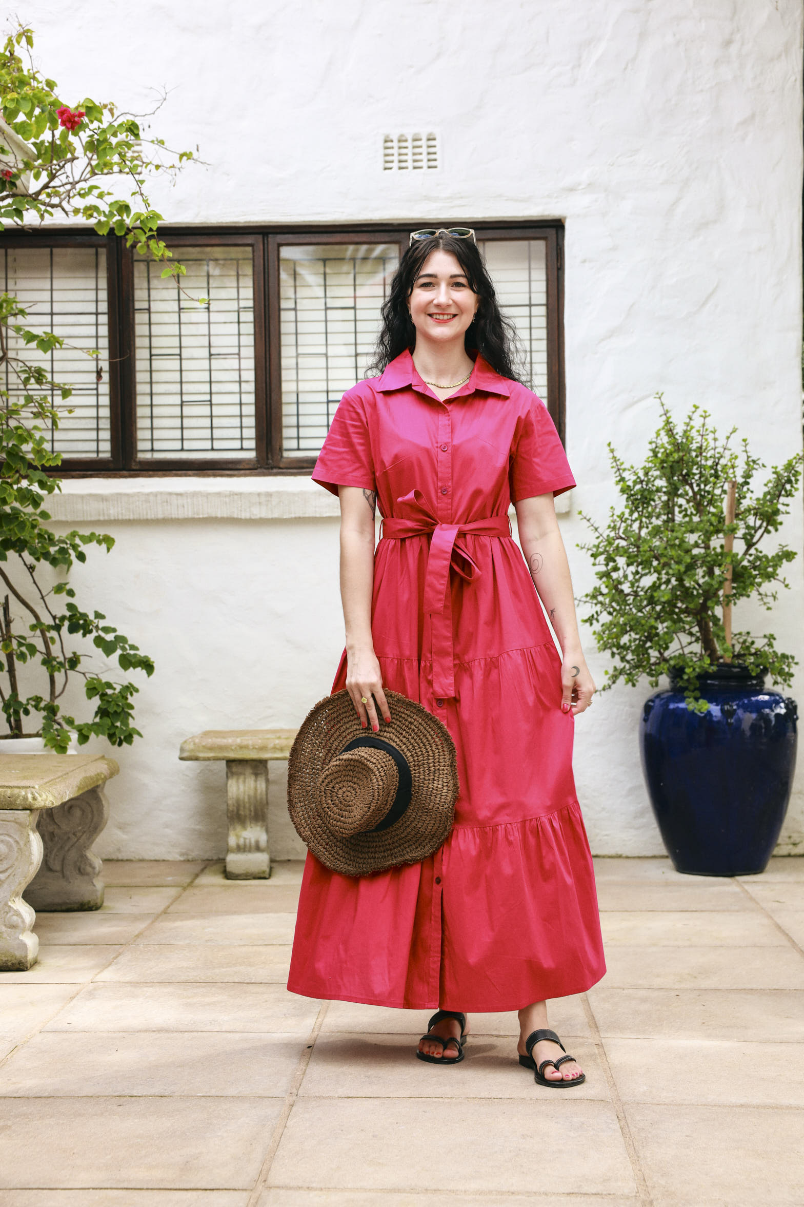 Camellia Dress- Pink