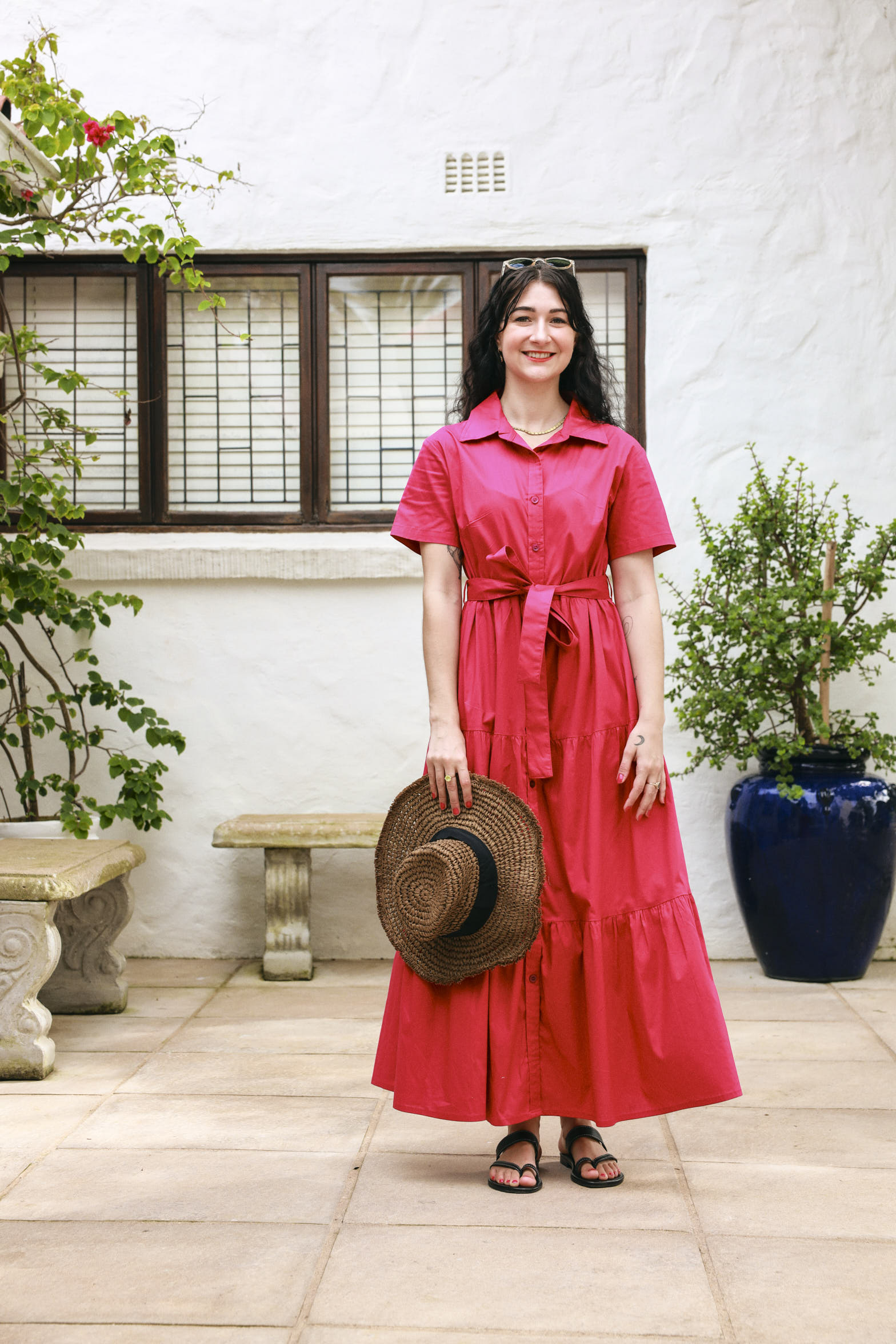 Camellia Dress- Pink