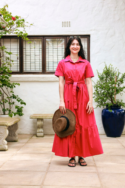 Camellia Dress- Pink