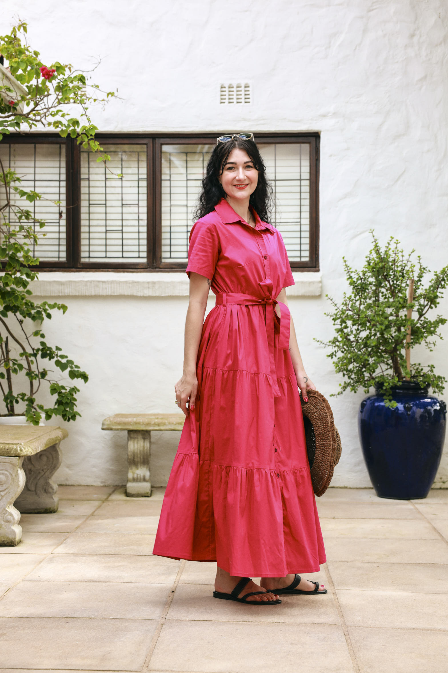 Camellia Dress- Pink