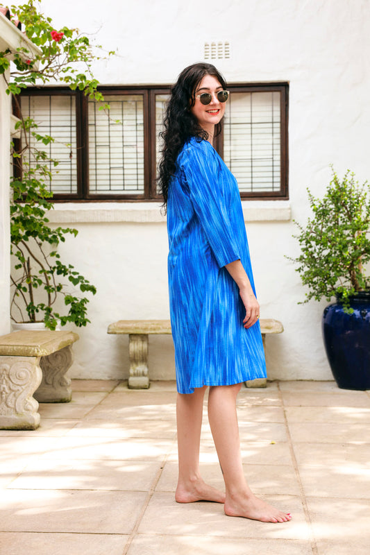 Bamboo Tunic- Beach Blue