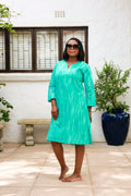 Bamboo Tunic- Beach Turquoise