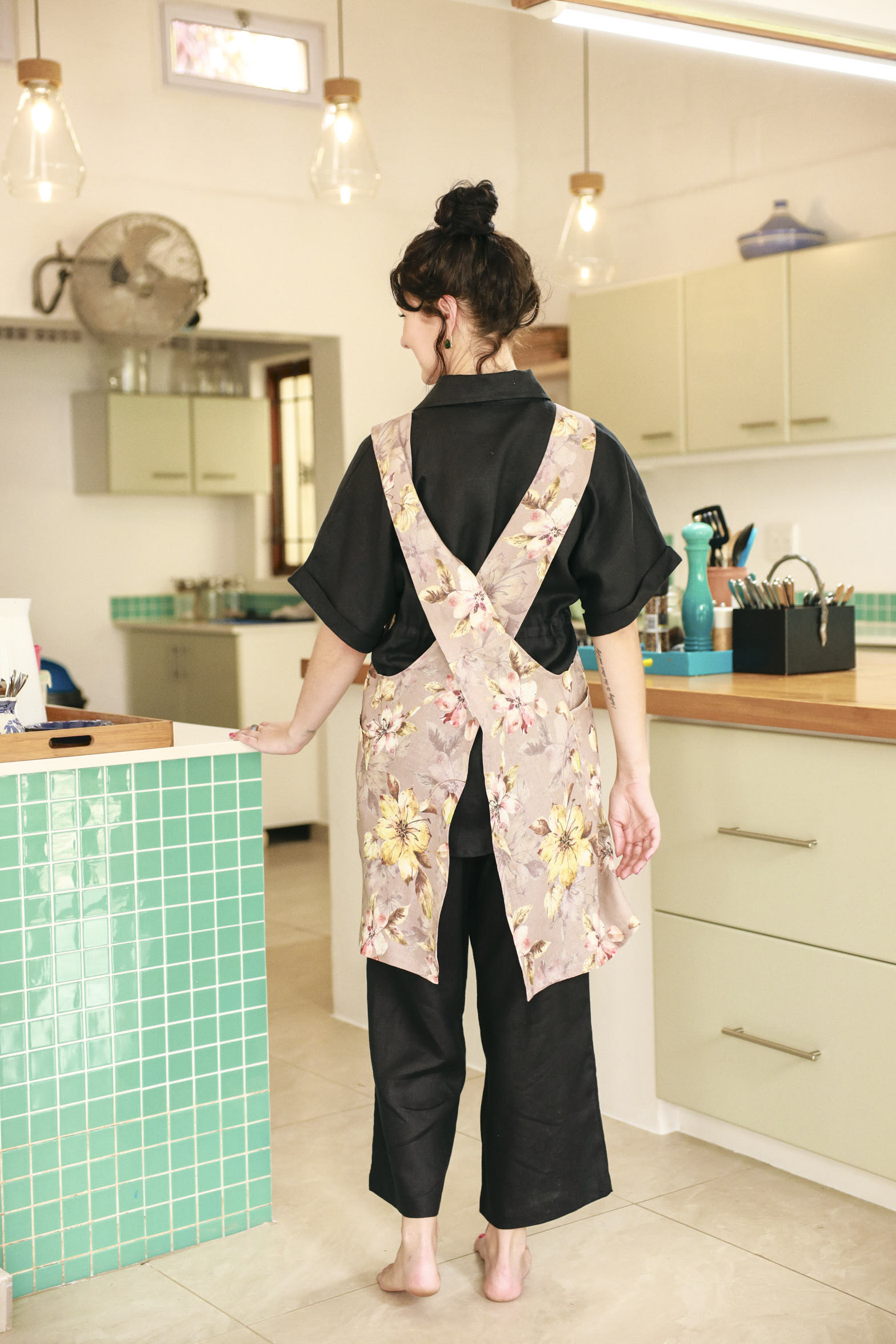 Azalea Apron- Floral