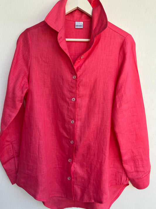 Classic Shirt- Coral