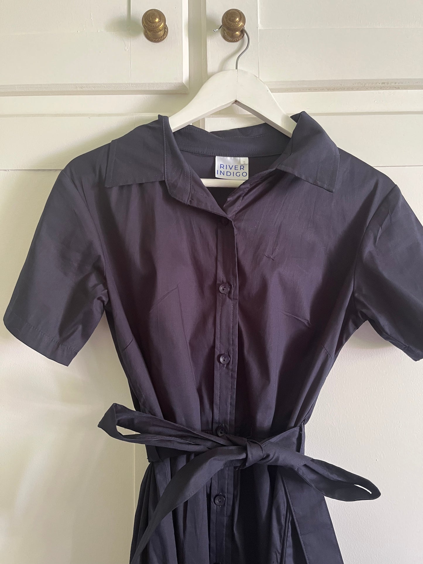 Camellia Dress- Navy